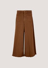 Giana High Waist Palazzo Jeans, Rust, large