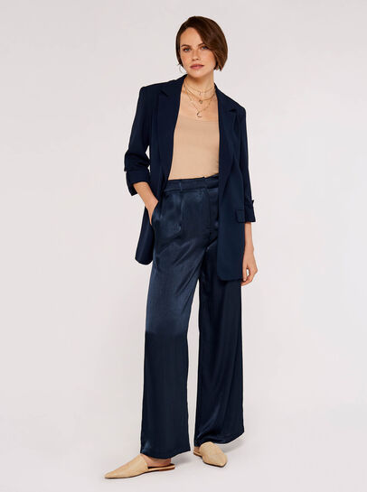 Turn up Sleeve Blazer