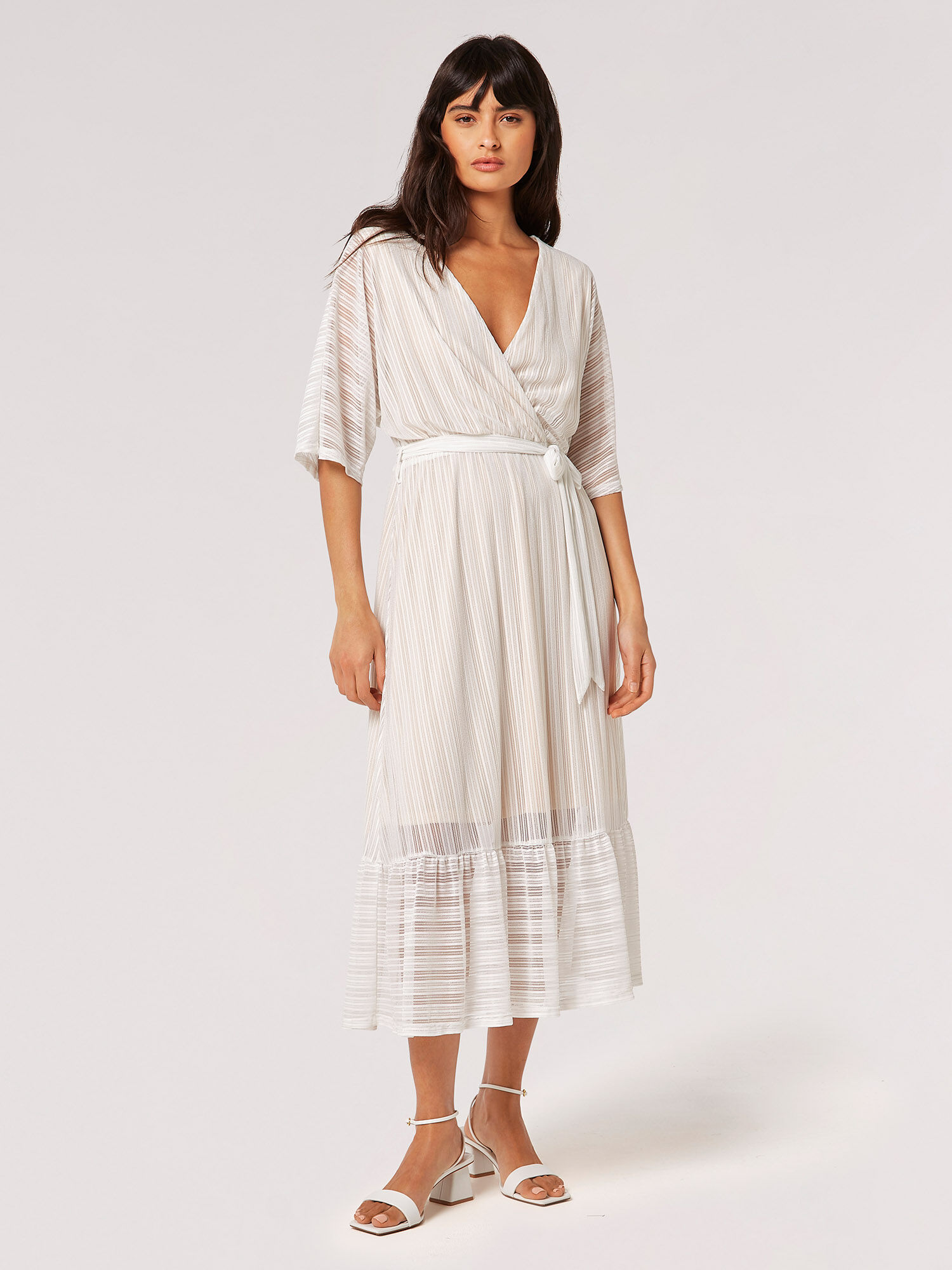 Robe kimono mi longue clearance