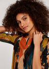 Paintstroke Dress, Mustard, large