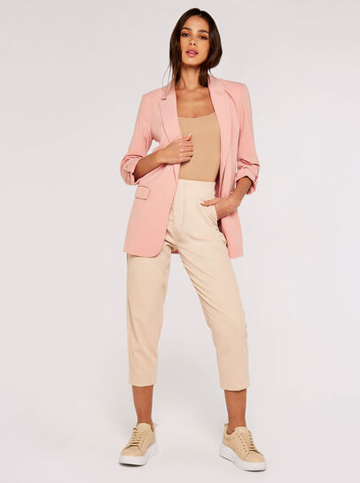 Turn up Sleeve Blazer