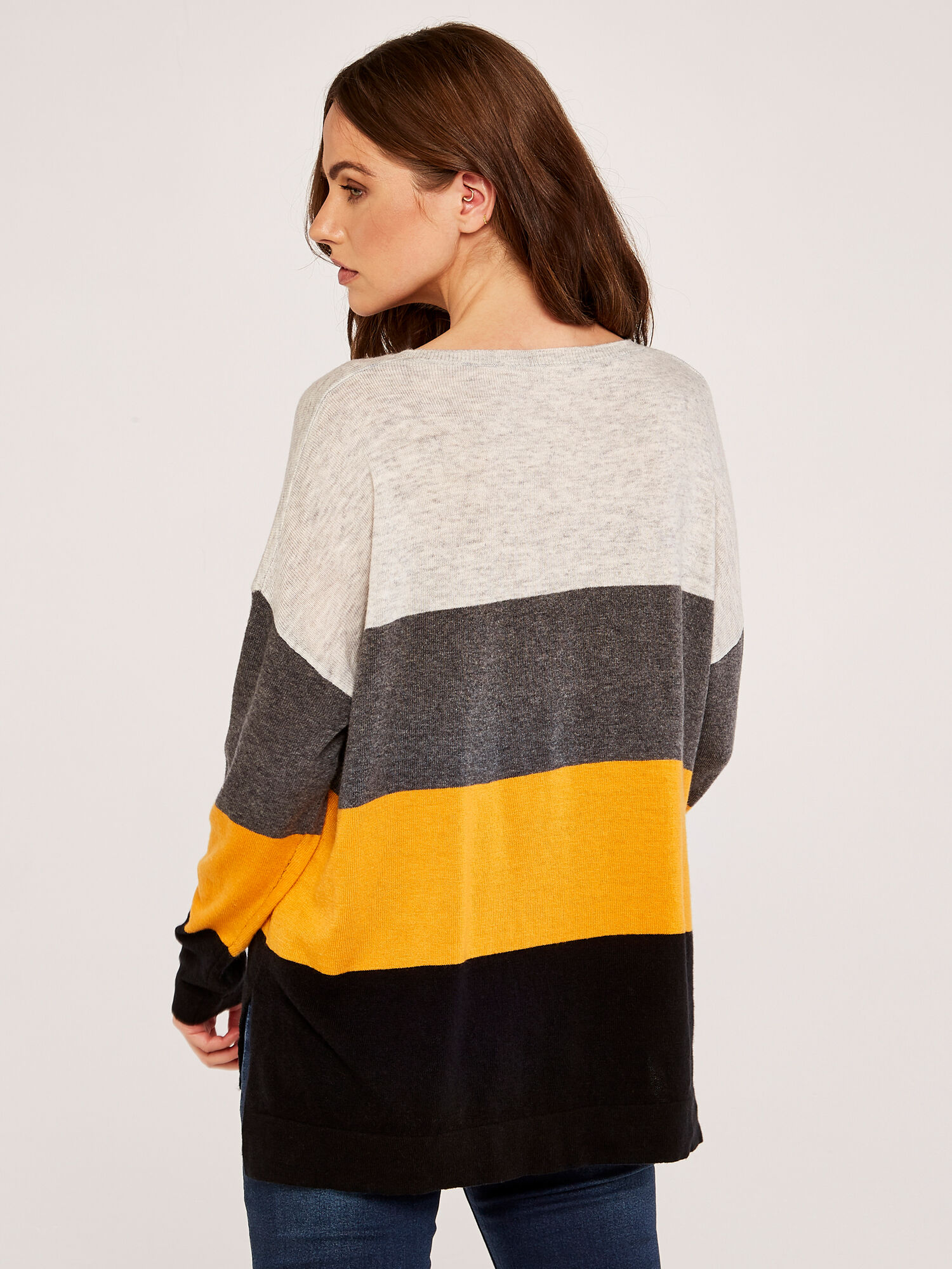 Mustard oversized jumper clearance