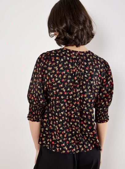 Ditsy Floral Blouse