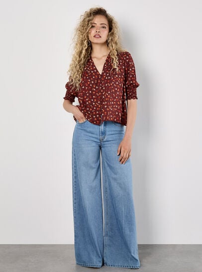 Ditsy Floral Blouse