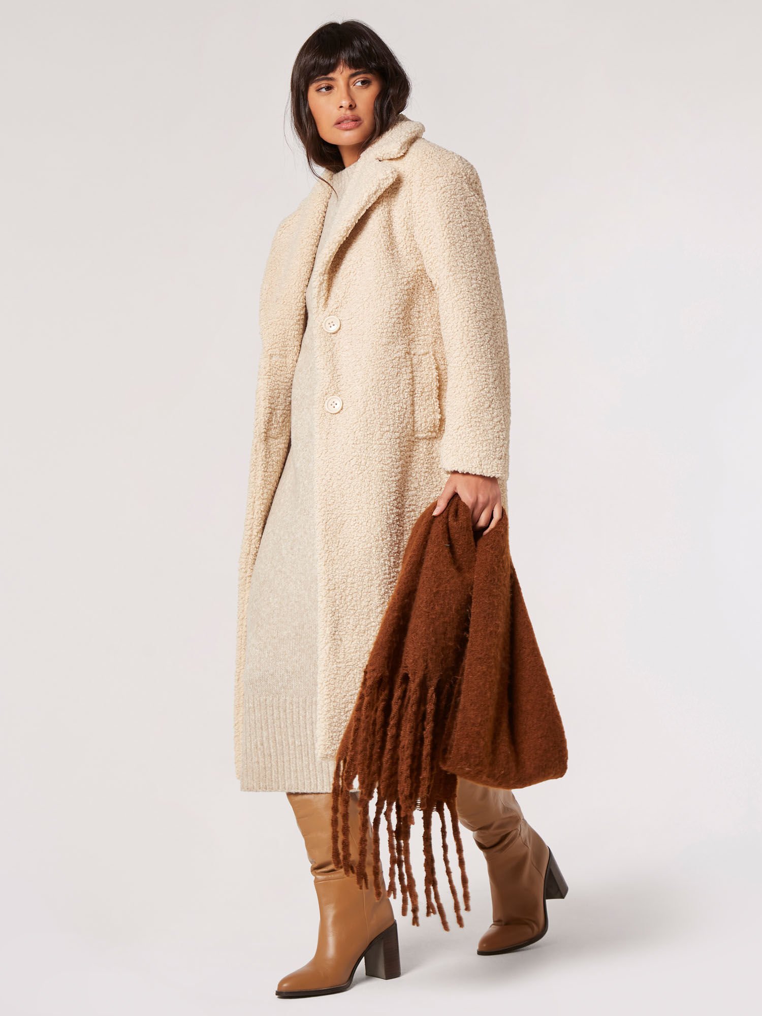 Teddy 2025 longline coat