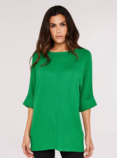 Waffle Knit Top