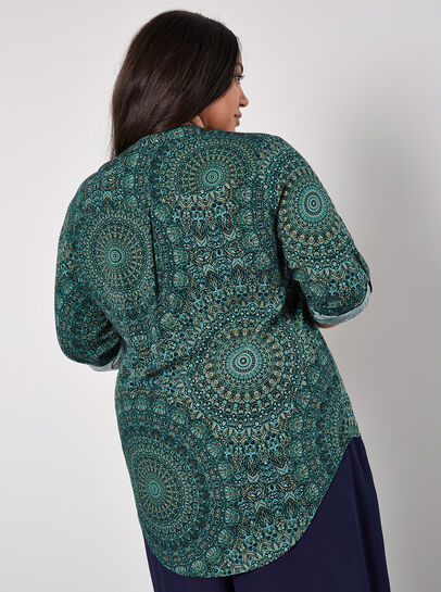 Moroccan Mandala Top