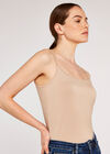 Jersey Cami Top, Stone, large