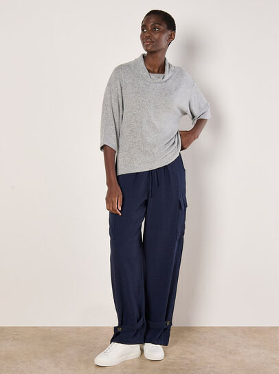 Soft Touch Cowl Neck Top