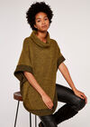 Fuzzy Waffle Top, Mustard, large