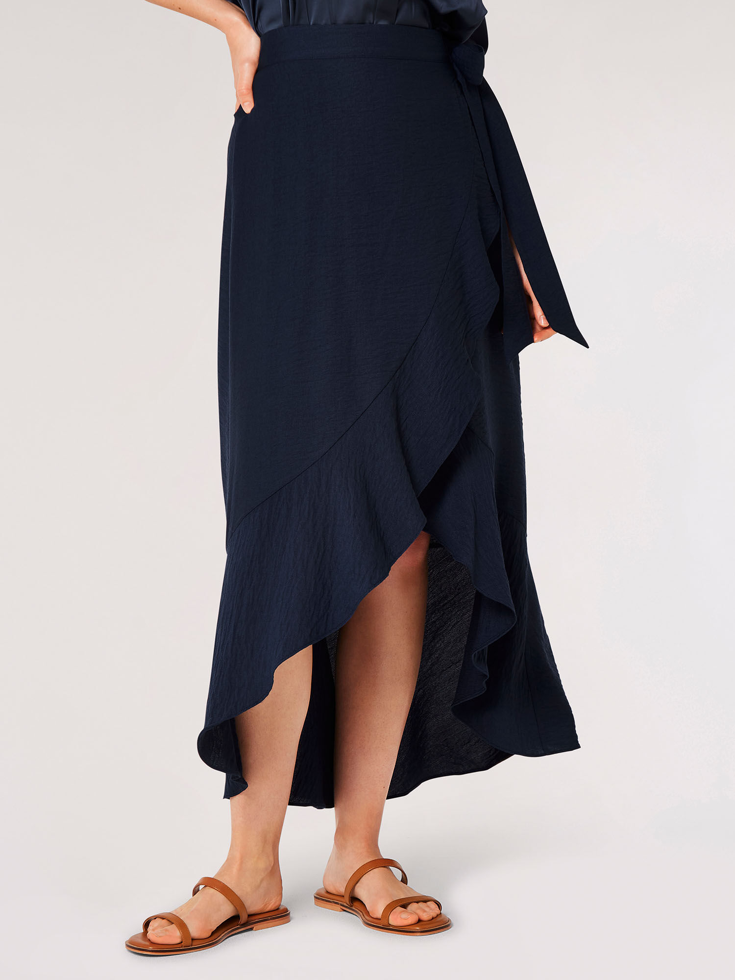 Jupe longue portefeuille best sale