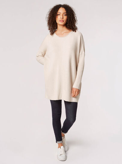 Oversized Ribbed Jumper