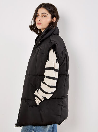 Reversible Oversized Puffer Gilet