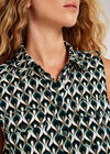 Geo Drops  Shirt Dress, Khaki, large
