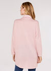 Wrap Front Tunic, Pink, large