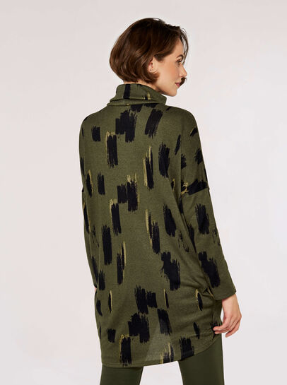 Paintstroke Wrap Tunic