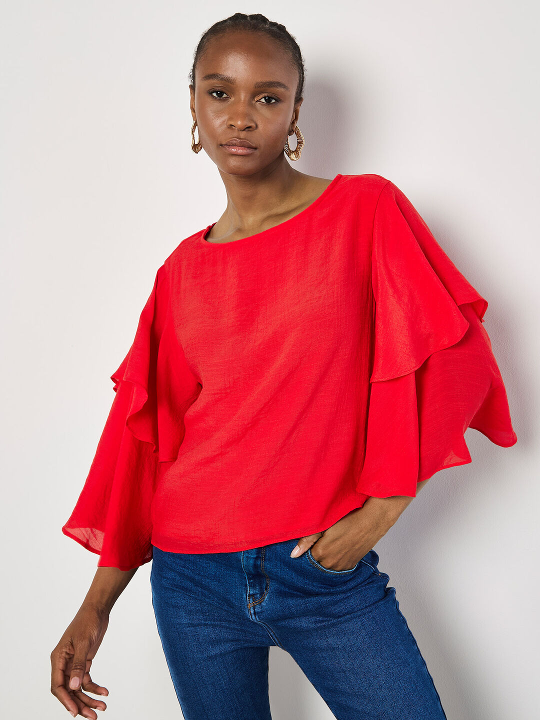 Layered Sleeve Top