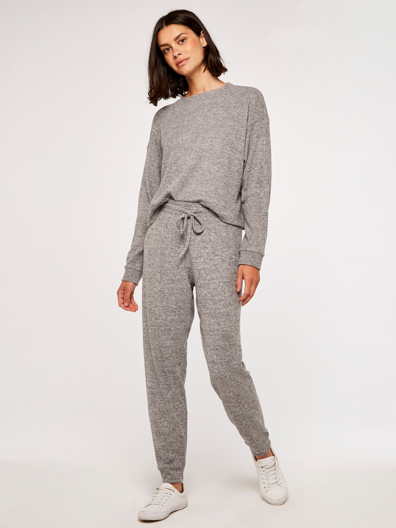 Ribbed Joggers | Apricot UK