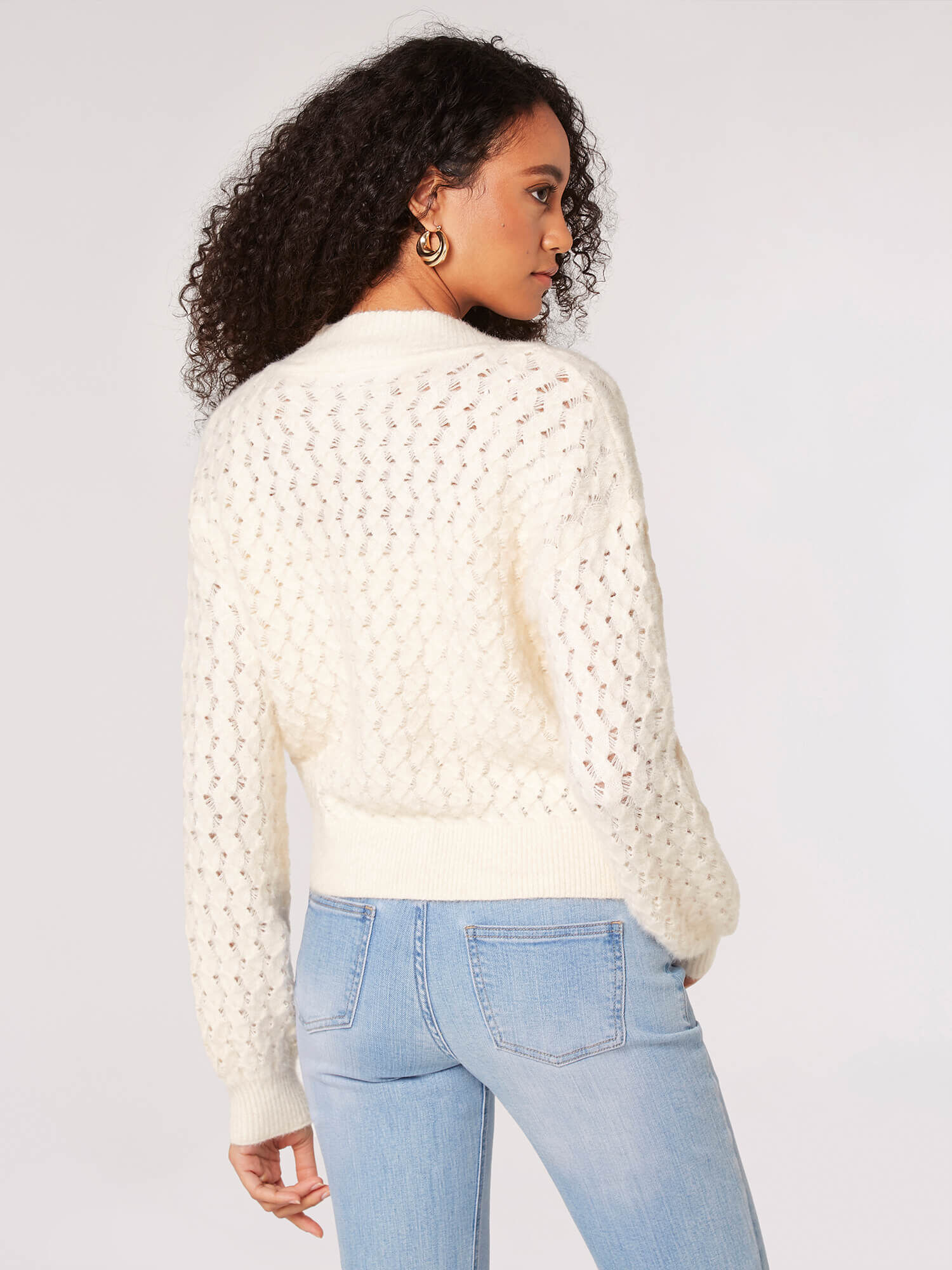 Waffle cardigans cheap