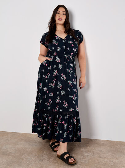 Botanical Bunches Maxi Dress