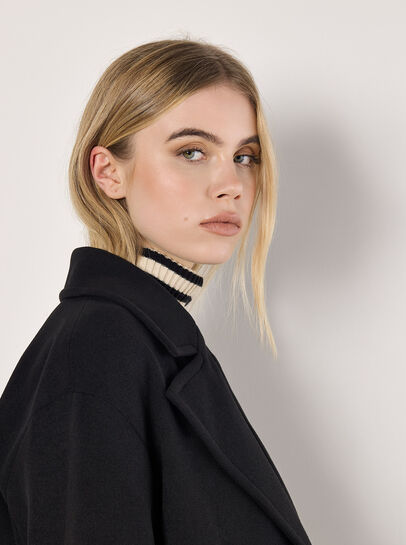 Oversized Tailored Boyfriend Coat