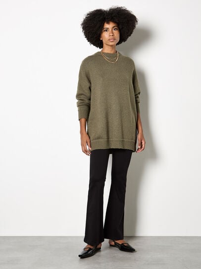 Oversized Jumper Tunic