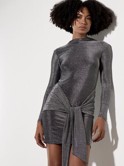 Glitter Mini Dress