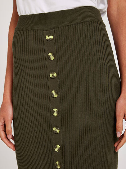 Button Down Skirt