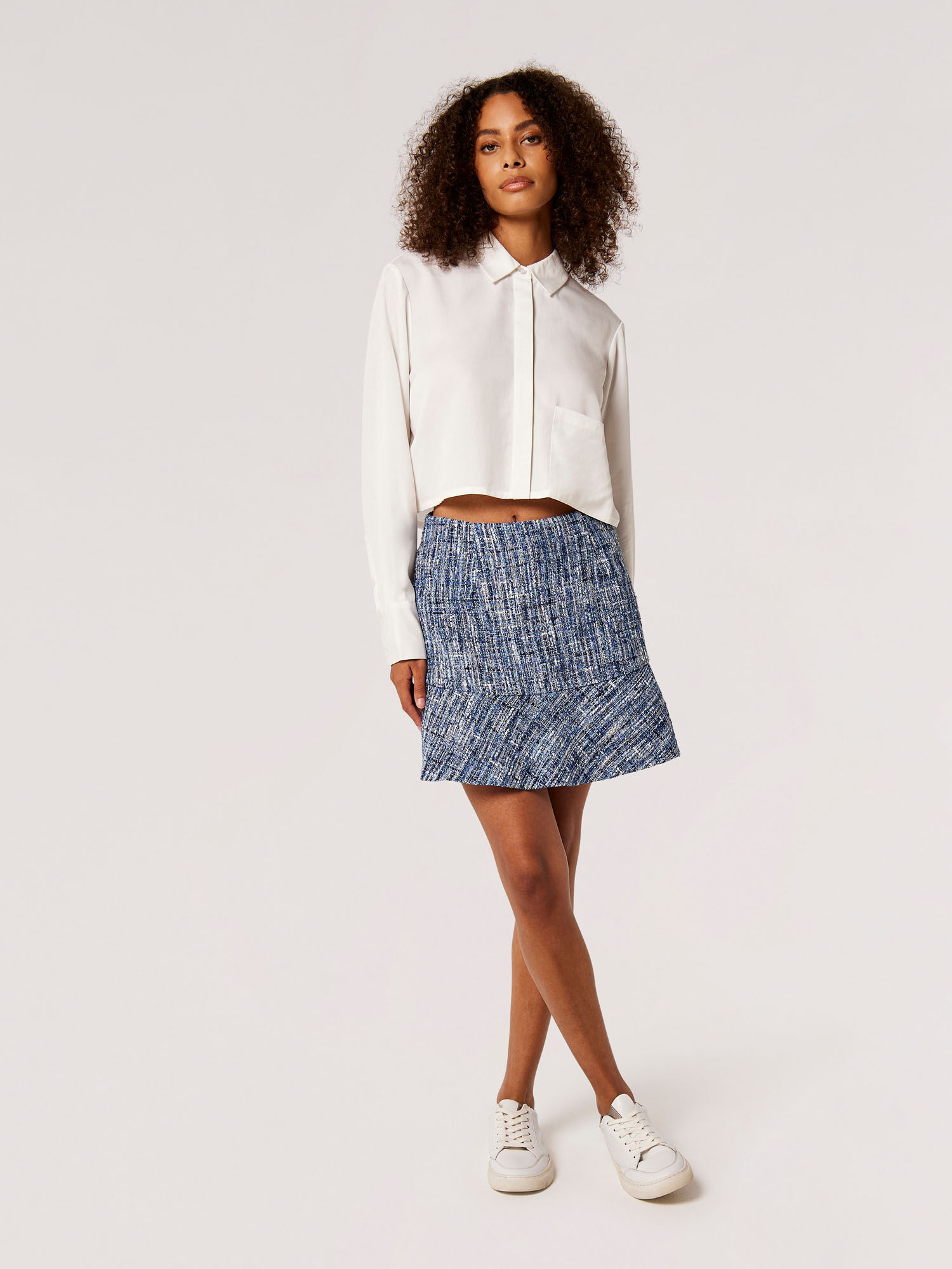 Tweed skirt co ord hotsell