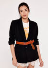 Boyfriend Blazer, Black, large