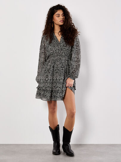 Paisley Mini Dress