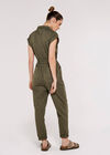 Cotton Blend Boilersuit, Khaki, large