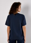 Modal Jersey Basic T-Shirt, Navy, large