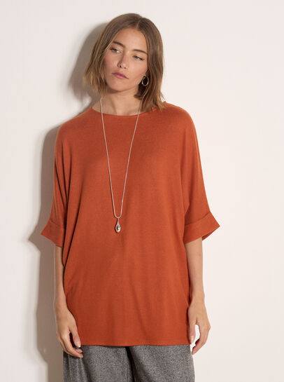 Soft Touch Batwing Top