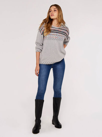 Fairisle Edge Jumper
