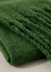 Weicher Schal aus Bouclé, Grün, groß