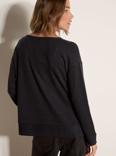 Soft Rib Knit Top