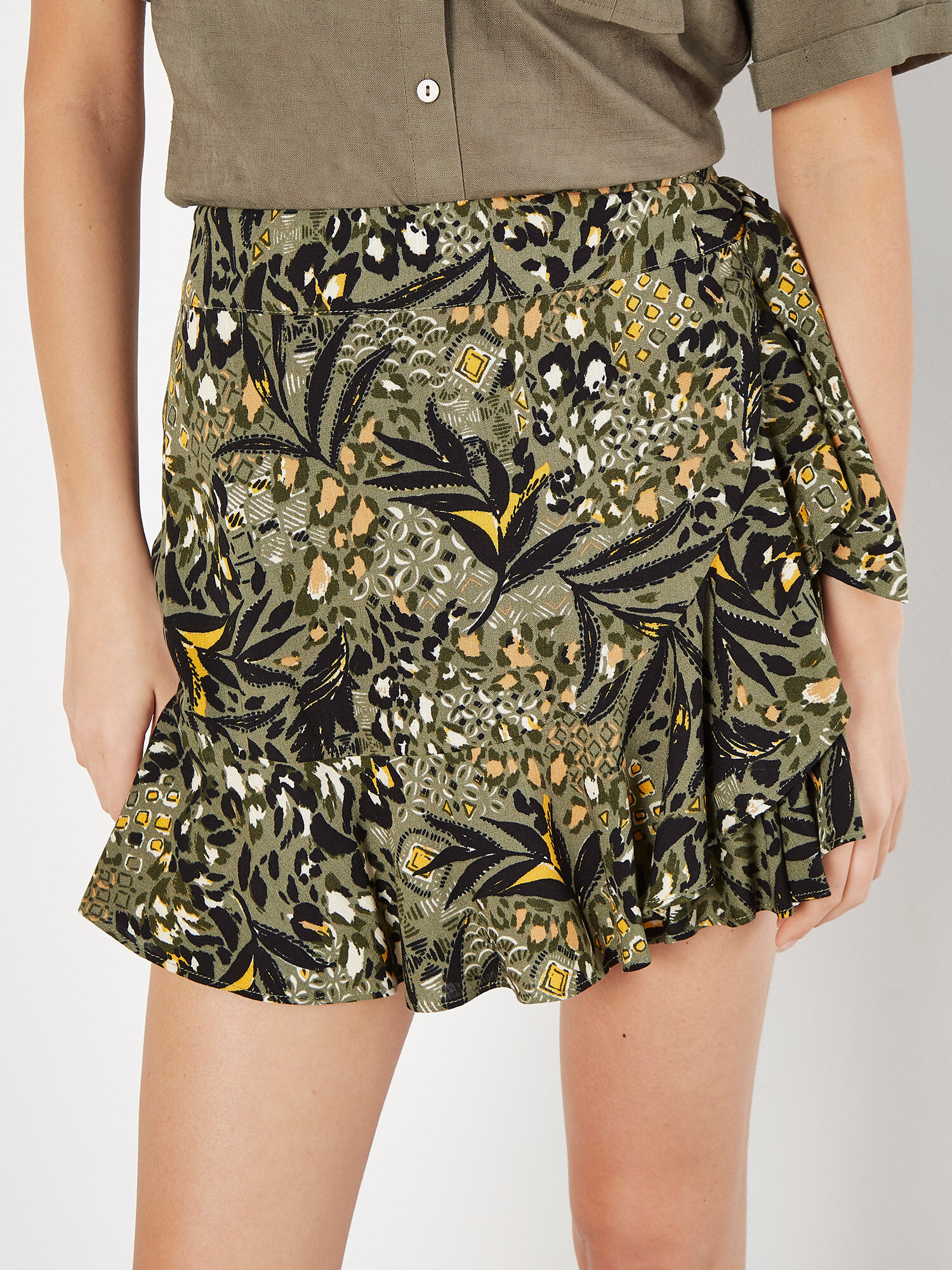 Jupe short python zara 2025