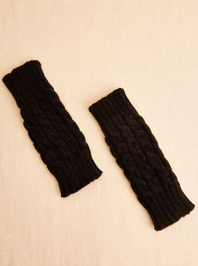 Cable Knit Handwarmers