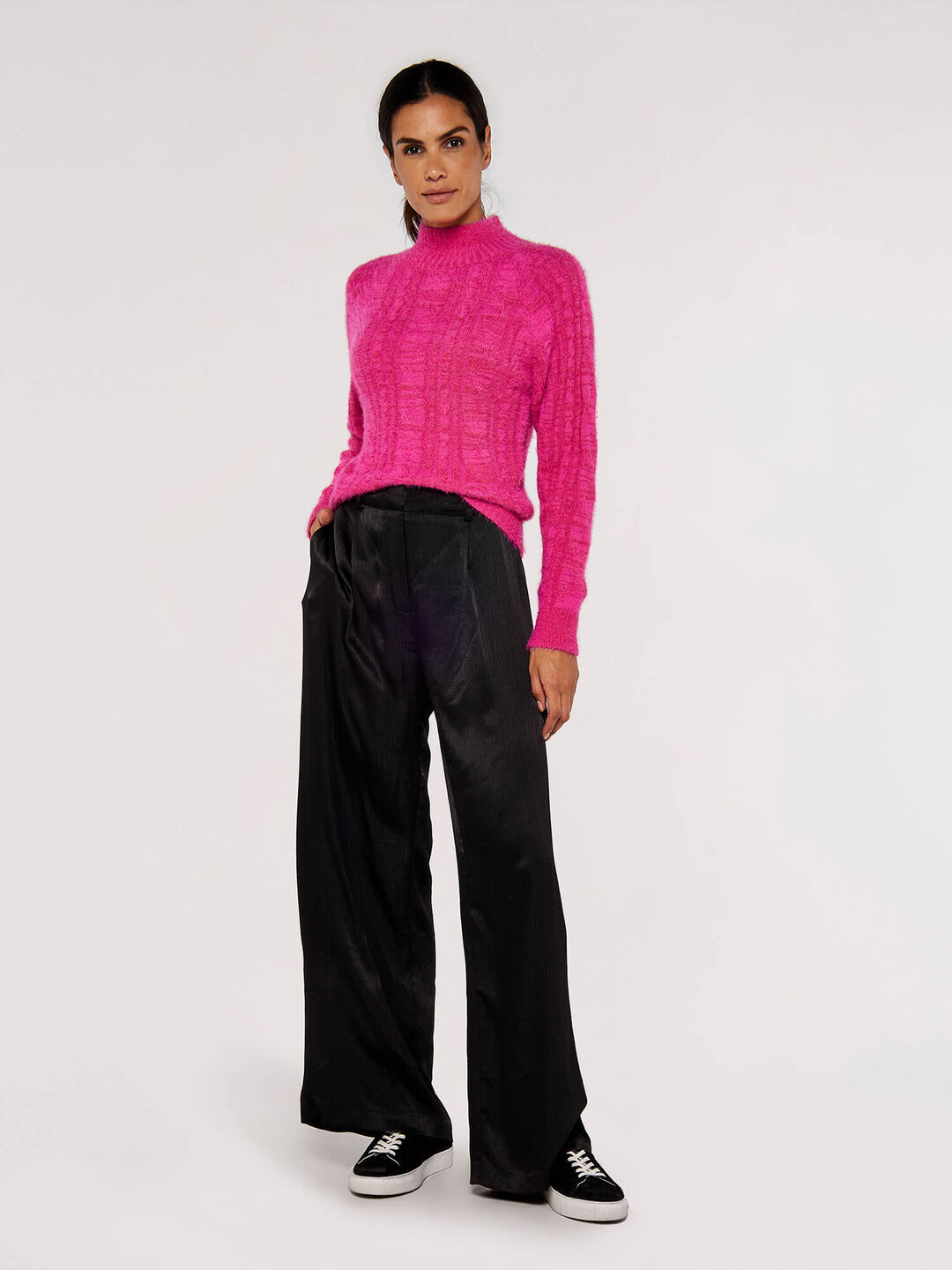 Aran Fuzzy Jumper
