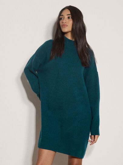 Soft Oversized Jumper Mini Dress
