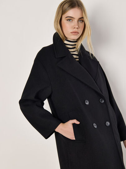 Oversized Tailored Boyfriend Coat