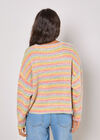 Pastel Stripes Cable Knit Jumper, Assorted, large