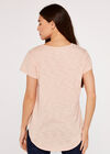 Iridescent Star Tee, Pink, large