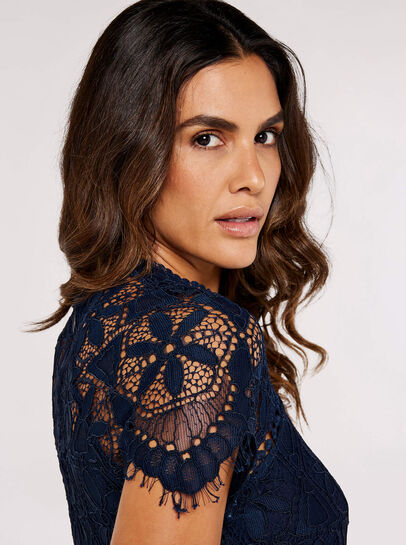 Lace Mini Dress