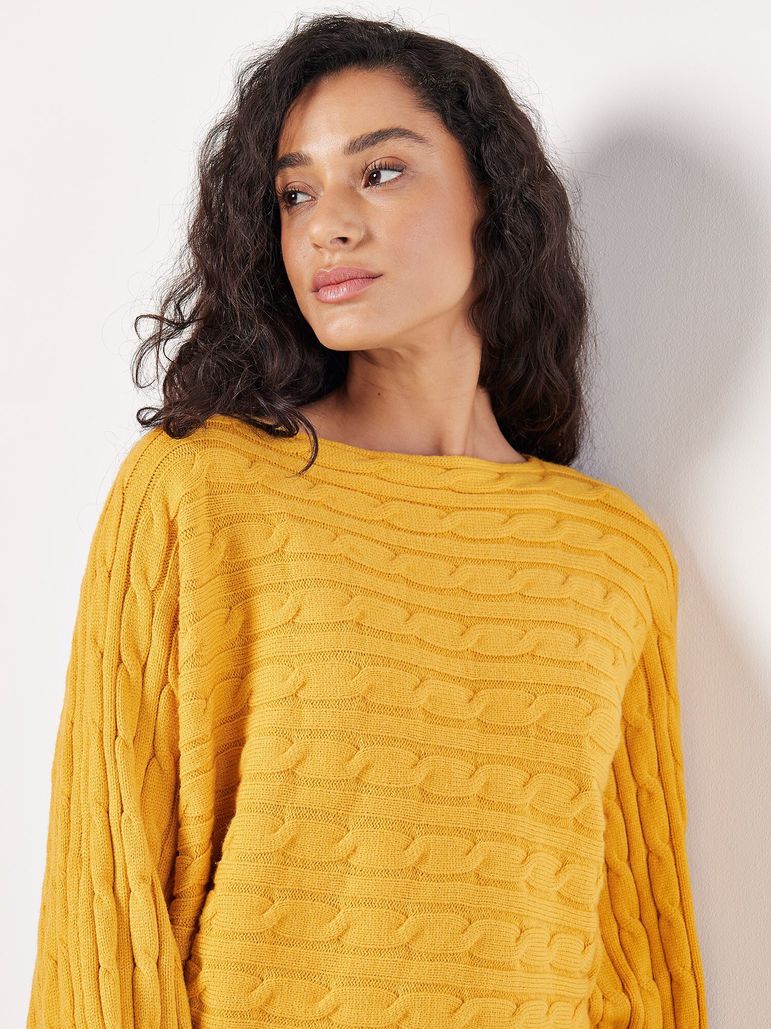 Mustard batwing jumper store