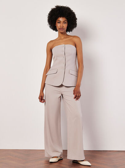 Tailored Straight-Leg Trousers