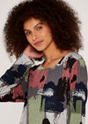 Paint Stroke Top, Grey, large