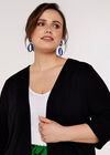 Blazer de smoking en jersey Curve, noir, grand