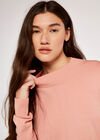Soft Oversized Pocket Jumper, Pink, large